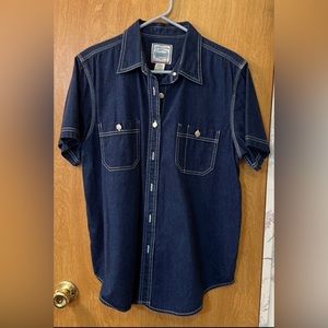 Women’s Dark Denim Shirt